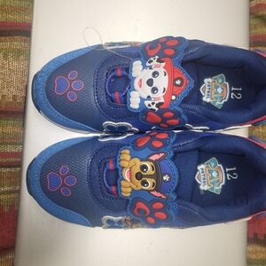Paw Patrol Kids Sneakers with Blue and Red Accents
